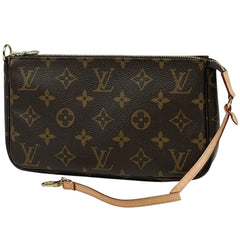 ルイ・ヴィトン ポシェット アクセソワール メイク コスメ アクセサリーポーチ モノグラム ブラウン M51980 レディース ブランドバッグ・小物 【中古】brbag