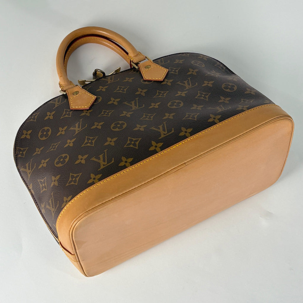 ルイ・ヴィトン アルマ 手提げ ハンドバッグ モノグラム ブラウン M51130 レディース 【中古】brbag