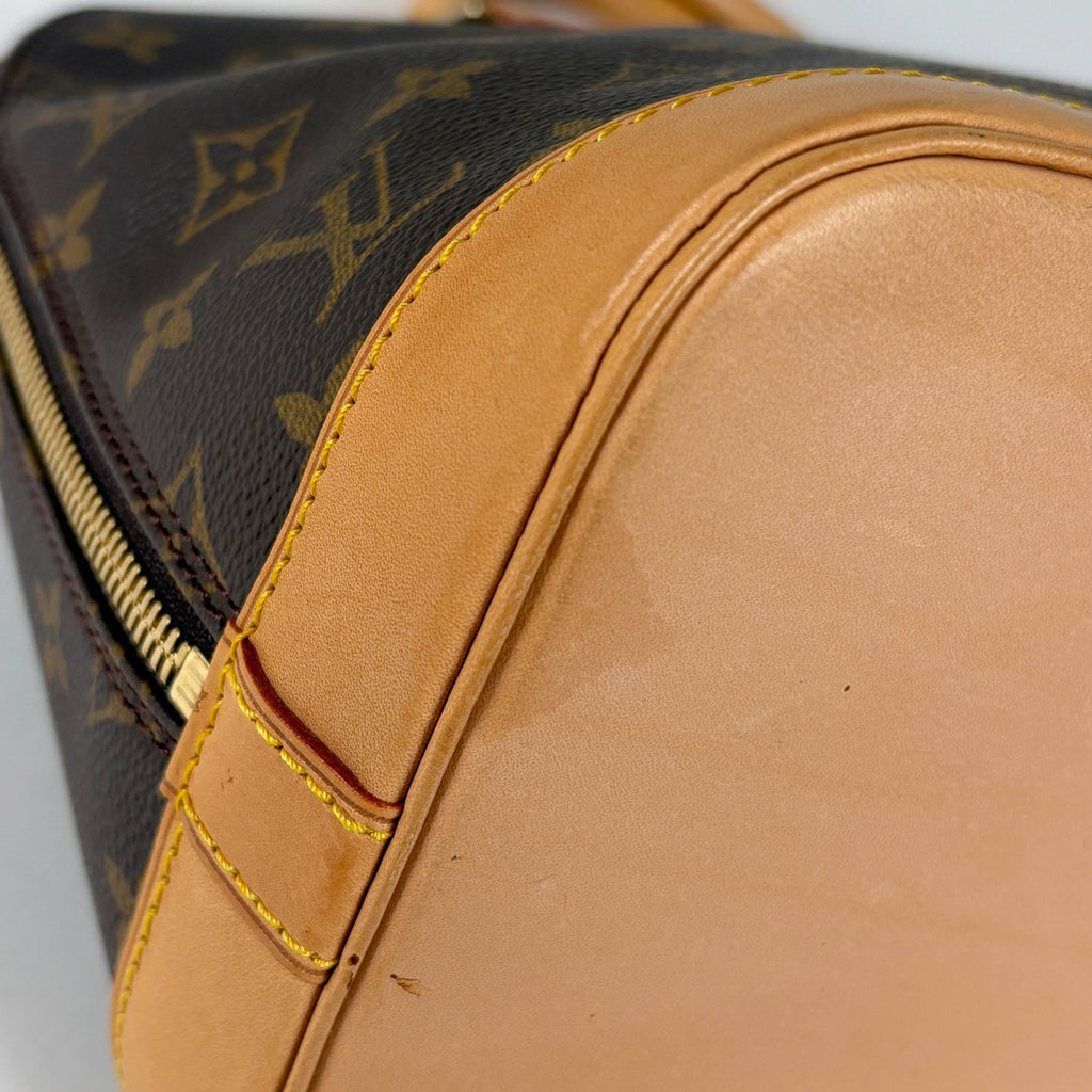 ルイ・ヴィトン アルマ 手提げ ハンドバッグ モノグラム ブラウン M51130 レディース 【中古】brbag