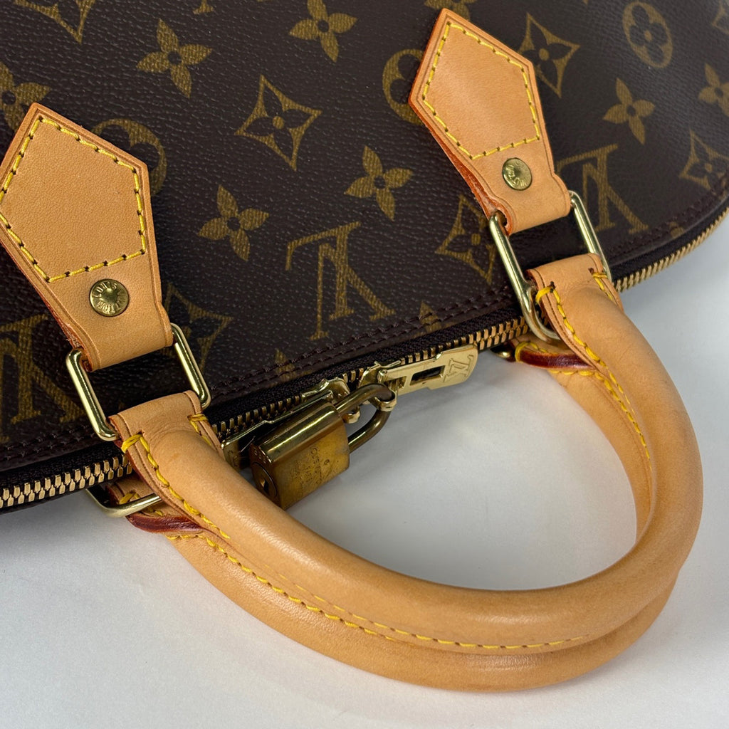 ルイ・ヴィトン アルマ 手提げ ハンドバッグ モノグラム ブラウン M51130 レディース 【中古】brbag