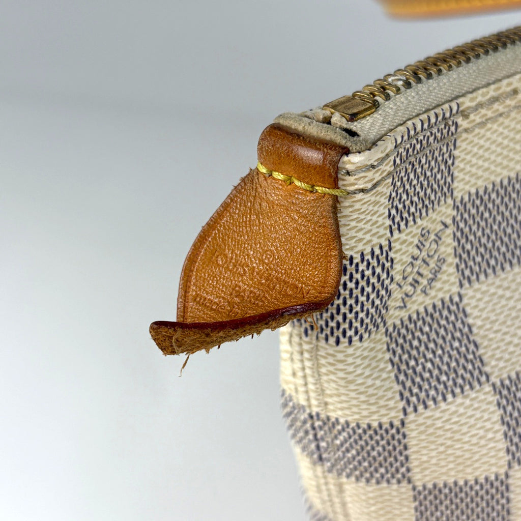 ルイ・ヴィトン サレヤ PM ハンドバッグ トートバッグ ダミエアズール ホワイト N51186 レディース 【中古】brbag