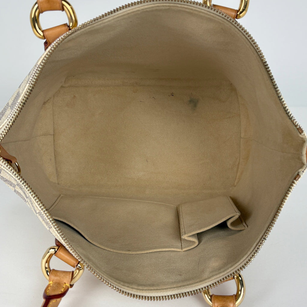 ルイ・ヴィトン サレヤ PM ハンドバッグ トートバッグ ダミエアズール ホワイト N51186 レディース 【中古】brbag