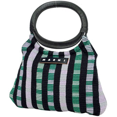 マルニ ロゴ ハンドバッグ ハンドバッグ コットン レディース ブランドバッグ・小物 【中古】brbag