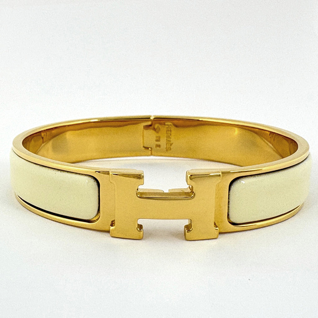 エルメス クリックH エナメルブレスレット クリッククラック バングル