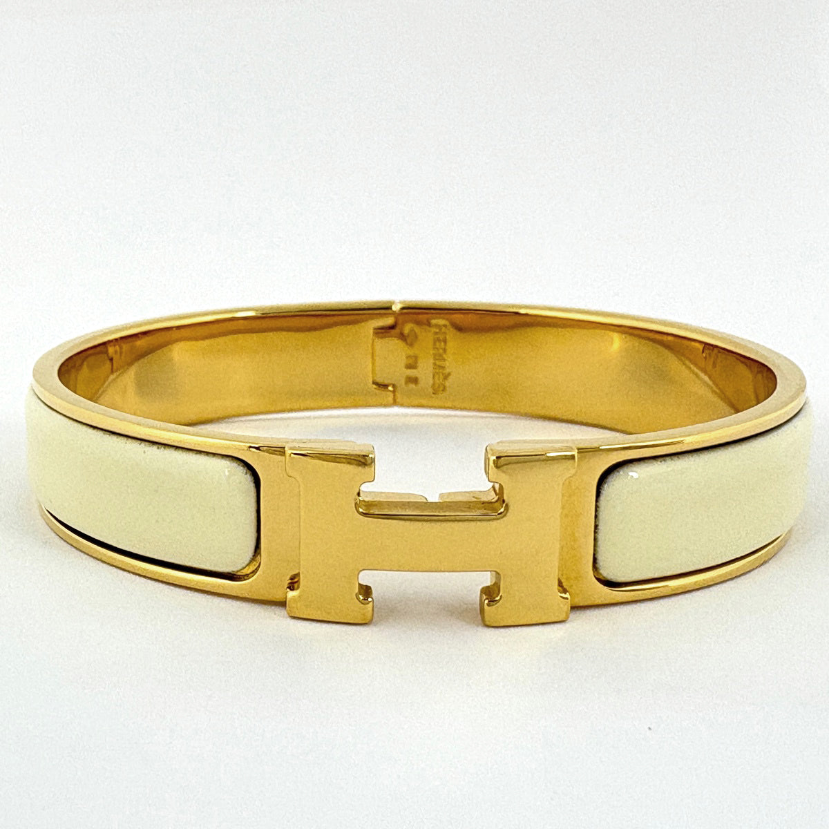 エルメス クリックH エナメルブレスレット クリッククラック バングル