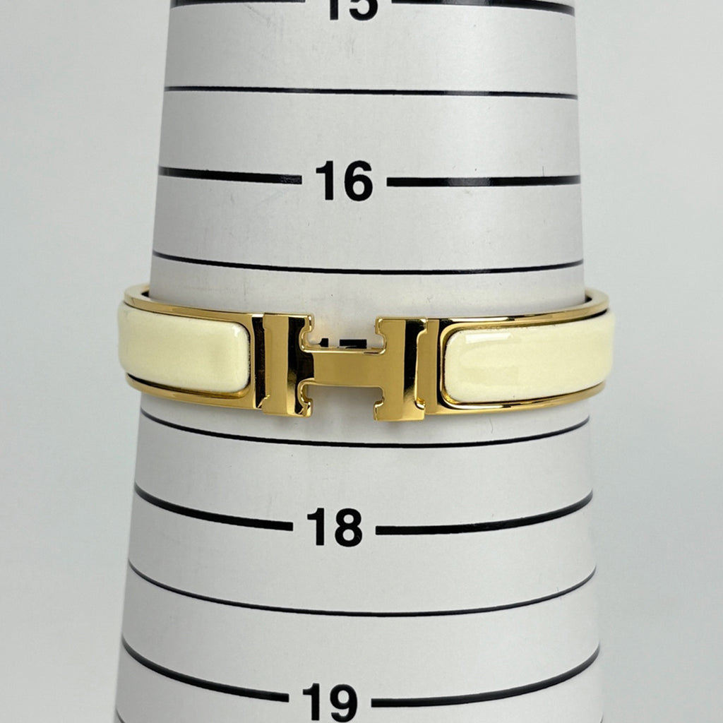 エルメス クリックH エナメルブレスレット クリッククラック バングル