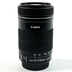 キヤノン Canon EF-S 55-250mm F4-5.6 IS STM 一眼カメラ用レンズ（オートフォーカス） カメラ 【中古】cambb