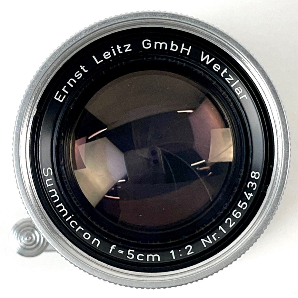 ライカ LEICA SUMMICRON 50mm F2 ズミクロン 沈胴 Lマウント L39 レンジファインダーカメラ用レンズ カメラ 【中古】cambb