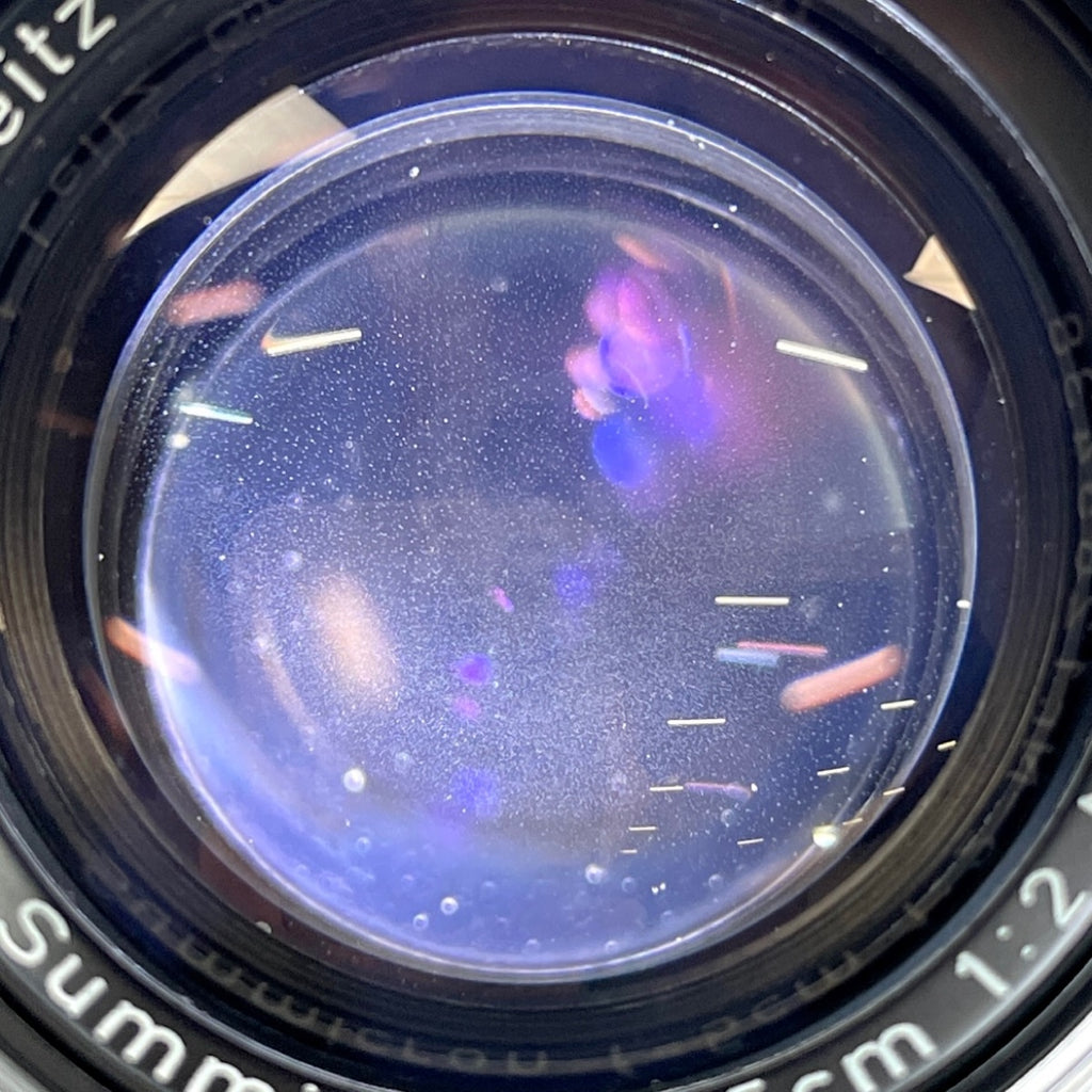 ライカ LEICA SUMMICRON 50mm F2 ズミクロン 沈胴 Lマウント L39 レンジファインダーカメラ用レンズ カメラ 【中古】cambb