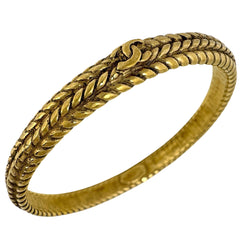 シャネル ココマーク バングル 腕輪 バングル GP ゴールド レディース ブランドアクセサリー 【中古】bracc