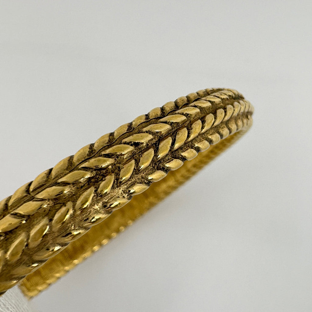 シャネル ココマーク バングル 腕輪 バングル GP ゴールド レディース