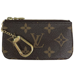 ルイ・ヴィトン ポシェット クレ 鍵入れ キーリング コインパース コインケース モノグラム ブラウン M62650 レディース ブランドバッグ・小物 【中古】brbag