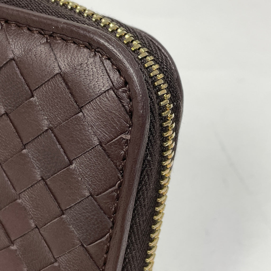 ボッテガヴェネタ イントレチャート 長財布 ラウンドファスナー 長財布