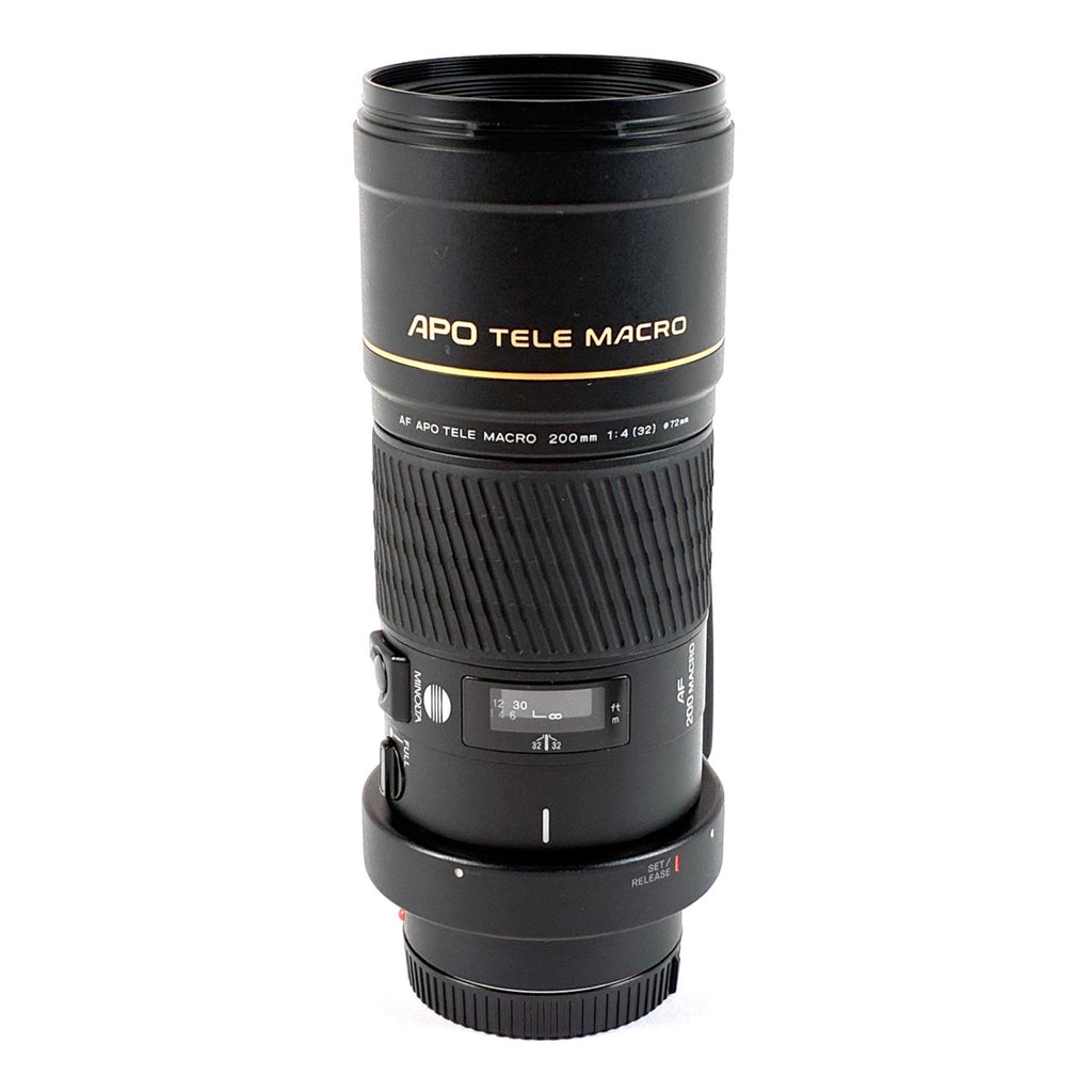 ミノルタ MINOLTA AF APO TELE MACRO 200mm F4 一眼カメラ用レンズ（オートフォーカス） 【中古】cambb