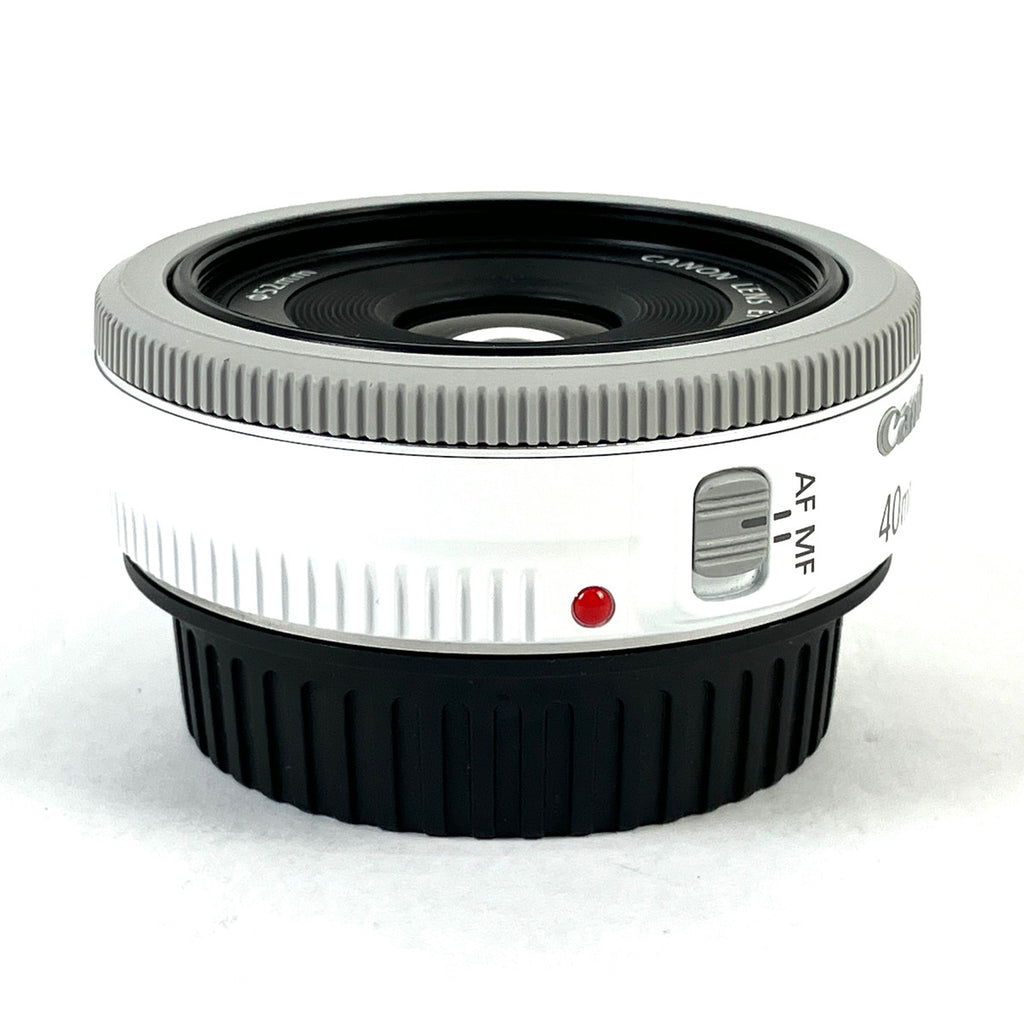 キヤノン Canon EF 40mm F2.8 STM ホワイト 一眼カメラ用レンズ（オートフォーカス） カメラ 【中古】cambb