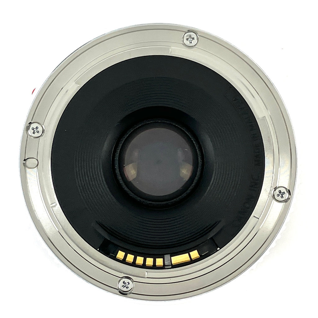 キヤノン Canon EF 40mm F2.8 STM ホワイト 一眼カメラ用レンズ（オートフォーカス） カメラ 【中古】cambb