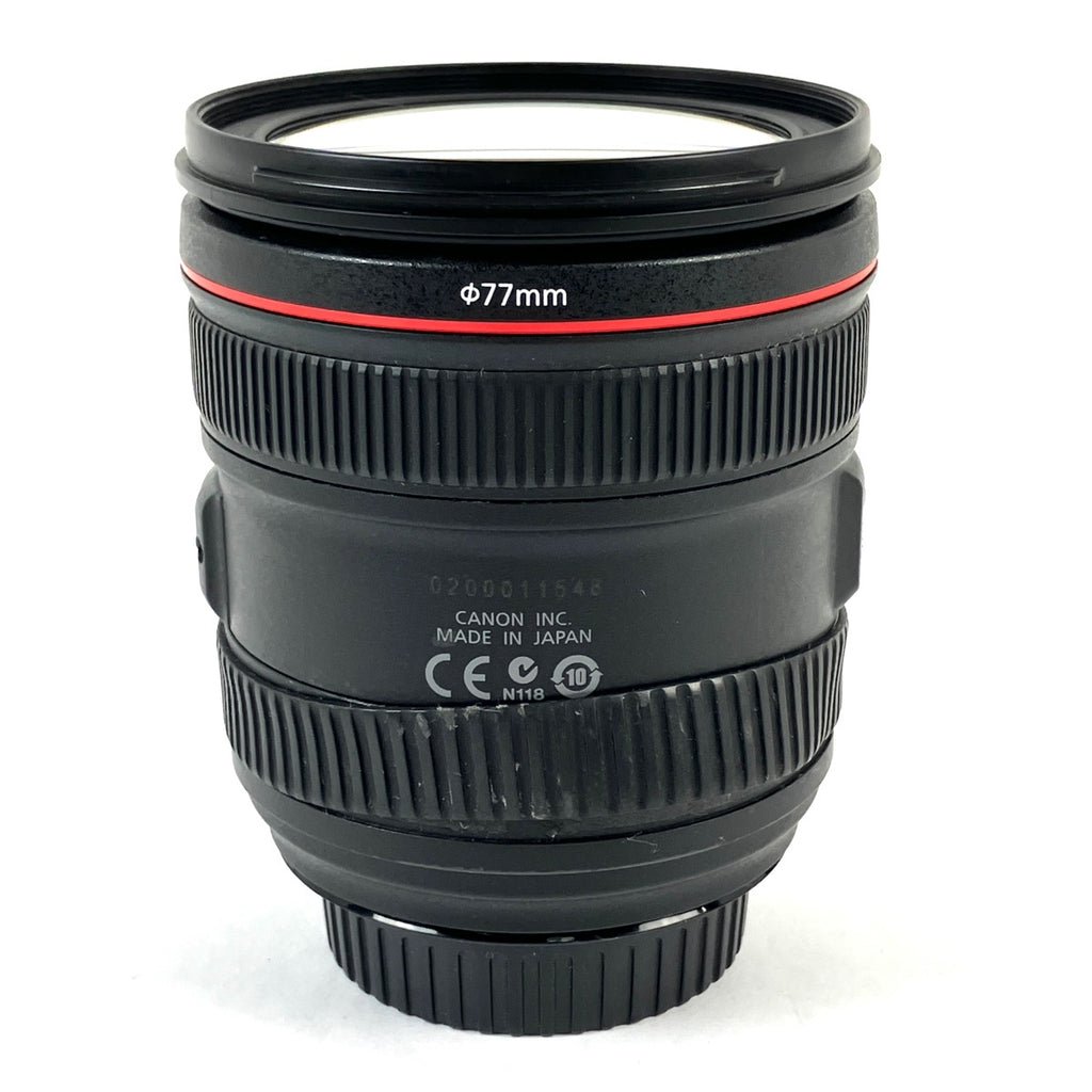 キヤノン Canon EF 24-70mm F4L IS USM 一眼カメラ用レンズ（オートフォーカス） カメラ 【中古】cambb
