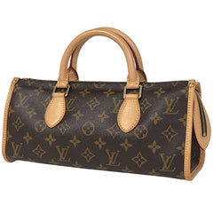 ルイ・ヴィトン ポパンクール 手提げ ハンドバッグ モノグラム ブラウン M40009 レディース ブランドバッグ・小物 【中古】brbag