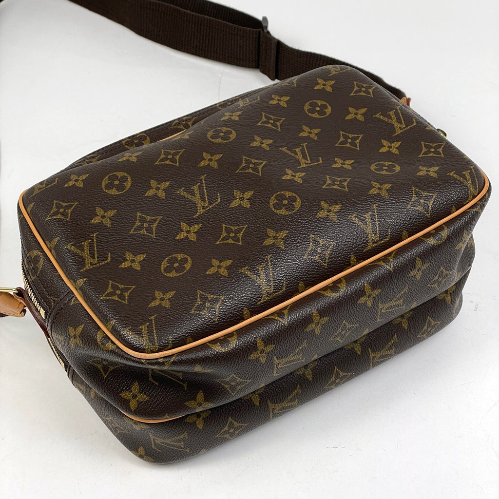 ルイヴィトン　モノグラム　リポーターPM ショルダーバッグ　ブラウン　0179 ルイヴィトン モノグラム リポーター ルイヴィトン モノグラム