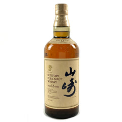 サントリー 山崎 12年 ピュアモルト 華 750ml 国産ウイスキー 酒 【古酒】liqbb【東京都内限定お届け】