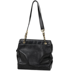 シャネル トリプルココマーク チェ トートバッグ キャビアスキン レディース ブランドバッグ・小物 【中古】brbag