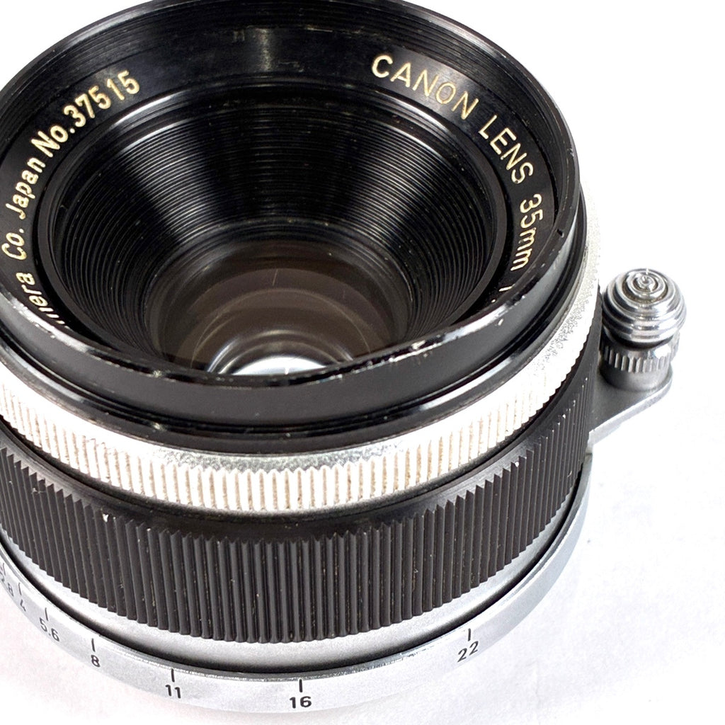 キヤノン Canon 35mm F2.8 Lマウント L39 レンジファインダーカメラ用レンズ カメラ 【中古】cambb