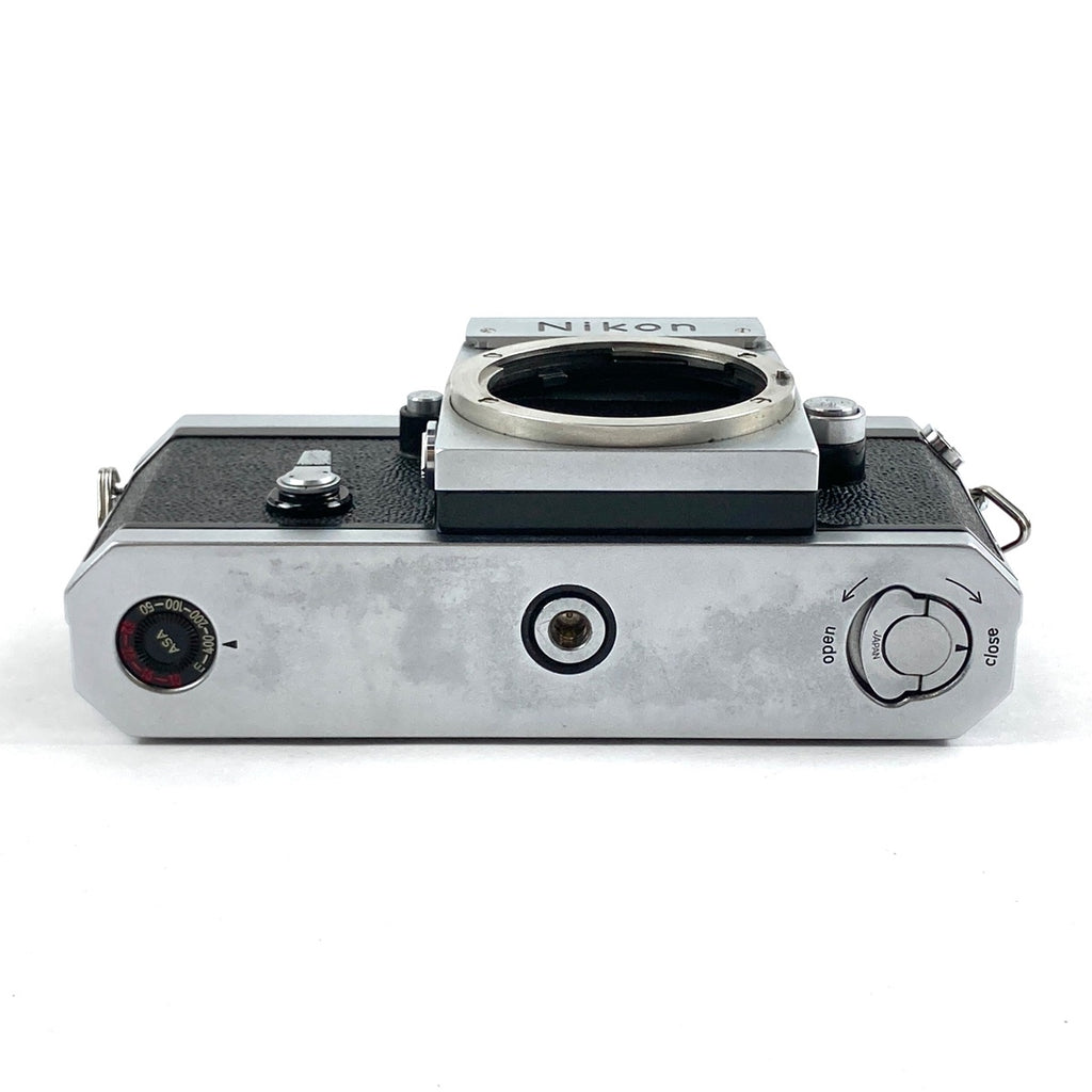 ニコン Nikon F アイレベル シルバー ボディ フィルム マニュアルフォーカス 一眼レフカメラ カメラ 【中古】cambb
