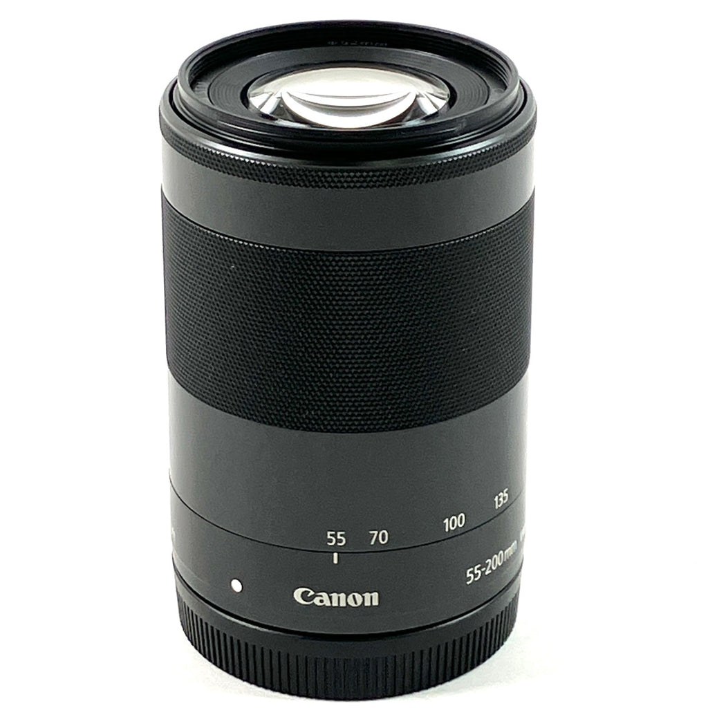 キヤノン Canon EF-M 55-200mm F4.5-6.3 IS STM ブラック 一眼カメラ用レンズ（オートフォーカス） カメラ 【中古】cambb