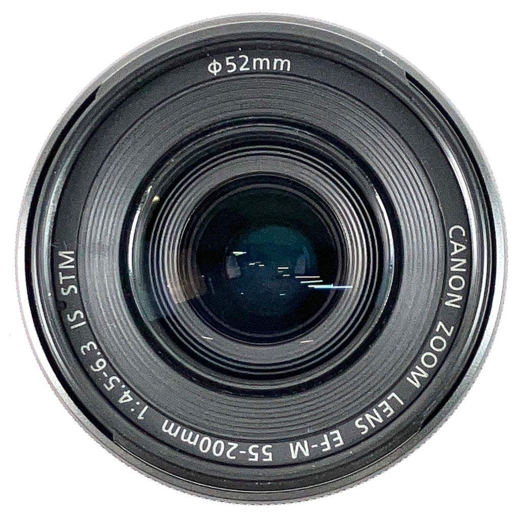 キヤノン Canon EF-M 55-200mm F4.5-6.3 IS STM ブラック 一眼カメラ用レンズ（オートフォーカス） カメラ 【中古】cambb