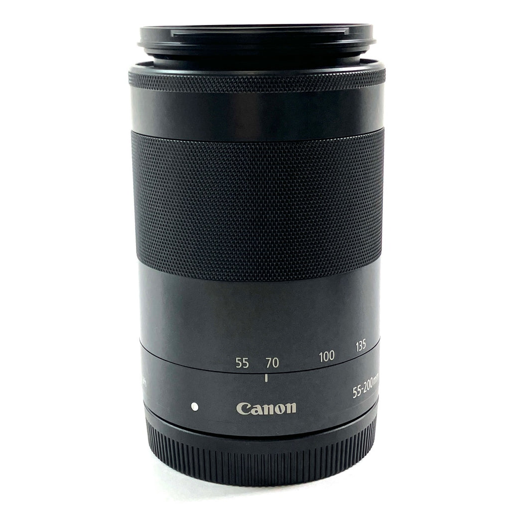 キヤノン Canon EF-M 55-200mm F4.5-6.3 IS STM ブラック 一眼カメラ用レンズ（オートフォーカス） カメラ 【中古】cambb