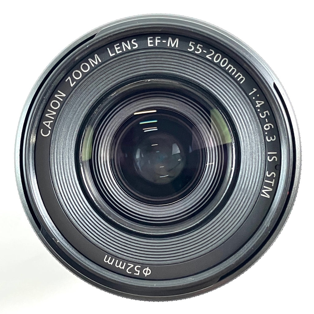 キヤノン Canon EF-M 55-200mm F4.5-6.3 IS STM ブラック 一眼カメラ用レンズ（オートフォーカス） カメラ 【中古】cambb