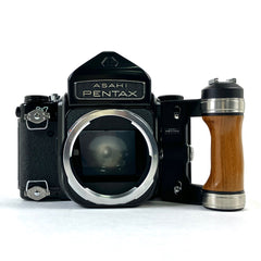 ペンタックス PENTAX 6X7 ボディ ウッドグリップ付 中判カメラ カメラ 【中古】cambb