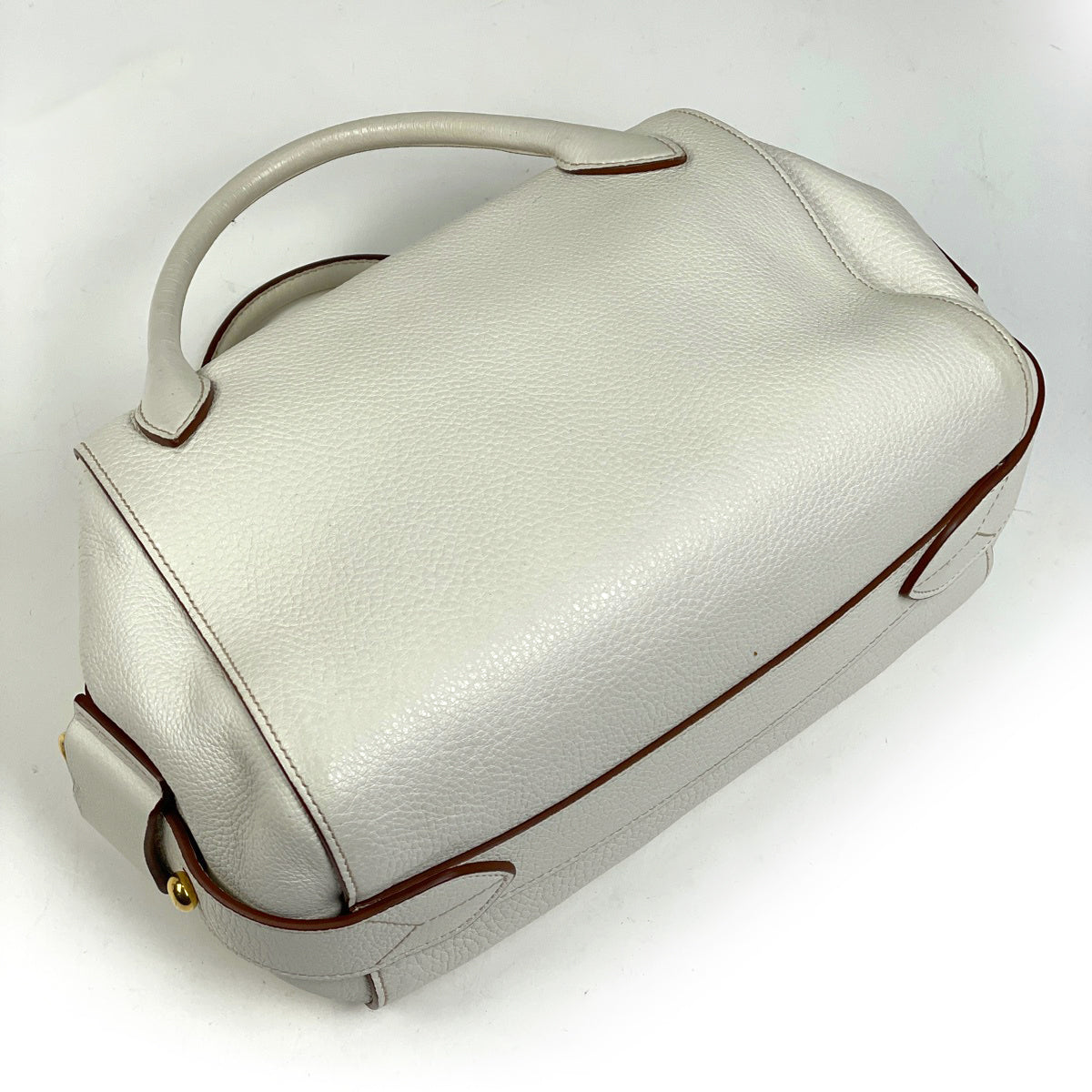 プラダ ロゴプレート ハンドバッグ 2WAY ショルダーバッグ