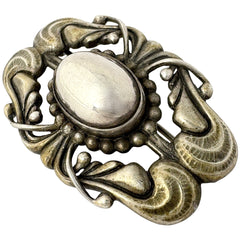 ジョージジェンセン デザイン ブローチ 407 ブローチ シルバー925 シルバー レディース ブランドアクセサリー 【中古】bracc