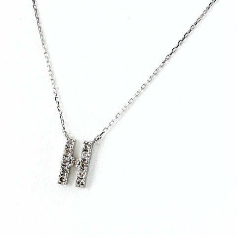 メレダイヤ デザインネックレス ネックレス K18 WG ダイヤモンド