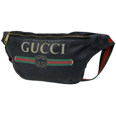 グッチ ロゴ ウエストバッグ レザー 493869 レディース ブランドバッグ・小物 【中古】brbag