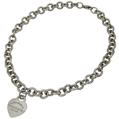 ティファニー リターン トゥ ティファニー ネックレス シルバー925 レディース ブランドアクセサリー 【中古】bracc