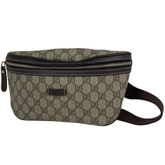 グッチ GG柄 ウエストバッグ ウエストポーチ ボディバッグ コーティングキャンバス ブラウン 233269 レディース ブランドバッグ・小物 【中古】brbag