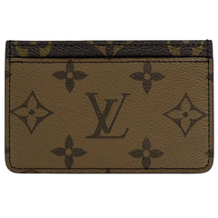 ルイ・ヴィトン ポルトカルト サーンプル 通勤 通学 パスケース カードケース モノグラムリバース ブラウン M69161 レディース ブランドバッグ・小物 【中古】brbag