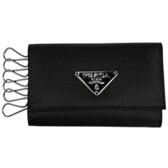プラダ ロゴプレート 6連 キーケース キーケース テスートナイロン M222 レディース ブランドバッグ・小物 【中古】brbag