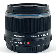 オリンパス OLYMPUS M.ZUIKO DIGITAL 25mm F1.8 ブラック 一眼カメラ用レンズ（オートフォーカス） カメラ 【中古】cambb