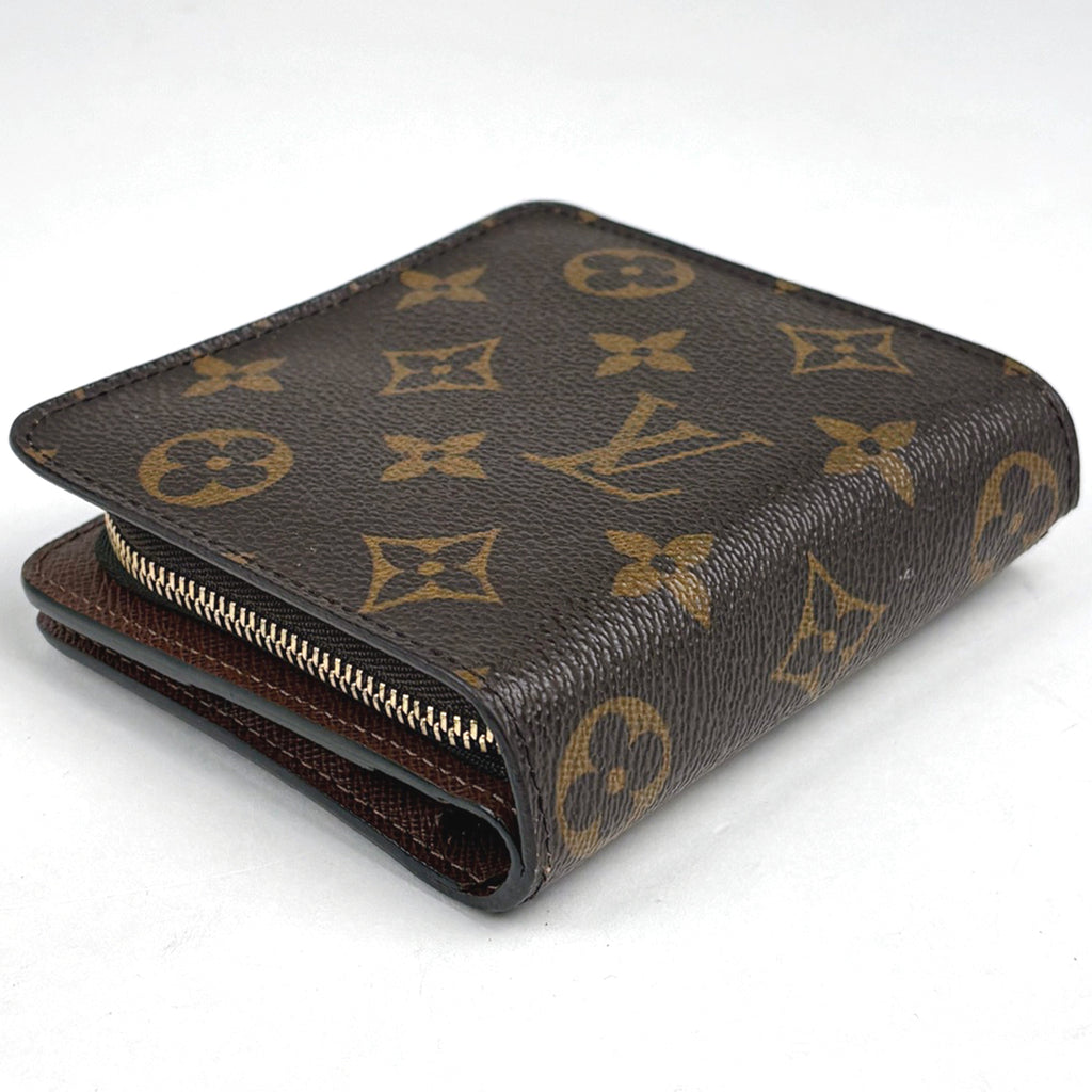 ルイ・ヴィトン コンパクト ジップ 札入れ 小銭入れ 二つ折り財布