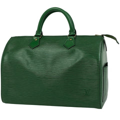 ルイ・ヴィトン スピーディ 30 手提げ ミニボストンバッグ ハンドバッグ エピ ボルネオグリーン M43004 レディース ブランドバッグ・小物 【中古】brbag