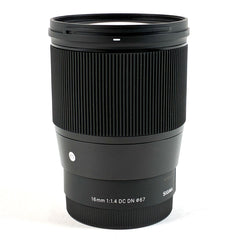 シグマ SIGMA Contemporary 16mm F1.4 DC DN (ソニー E用) 一眼カメラ用レンズ（オートフォーカス） カメラ 【中古】cambb