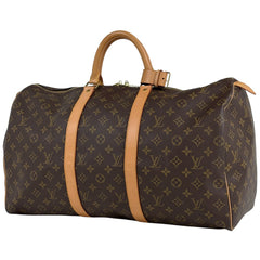 ルイ・ヴィトン キーポル 50 ハンドバッグ 旅行 出張 ビジネス ボストンバッグ モノグラム ブラウン M41426 レディース ブランドバッグ・小物 【中古】brbag