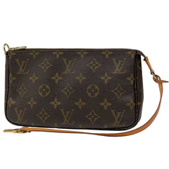 ルイ・ヴィトン ポシェット アクセソワール メイク コスメ アクセサリーポーチ モノグラム ブラウン M51980 レディース ブランドバッグ・小物 【中古】brbag