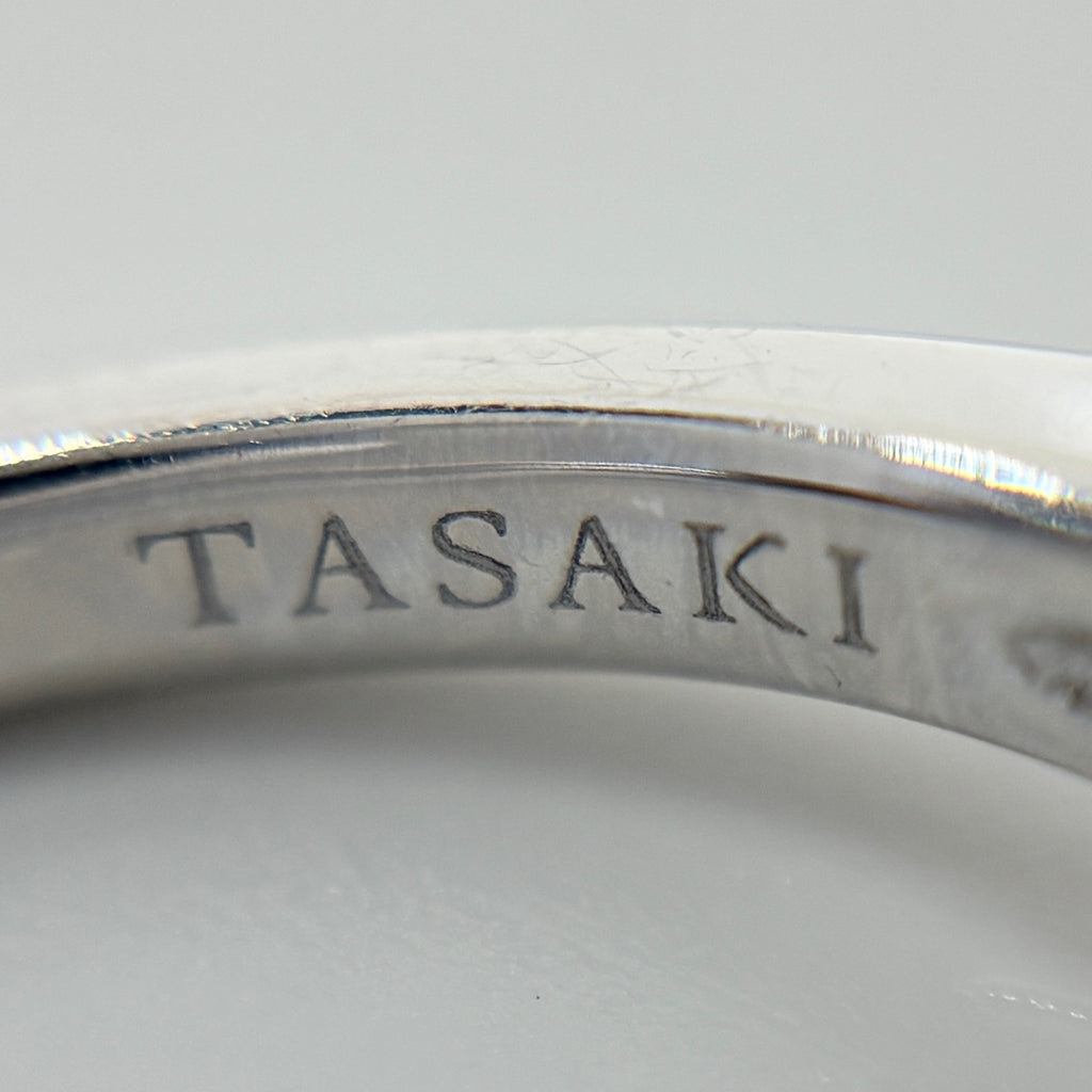 タサキ パール リング リング 11.5号 750 パール ダイヤモンド