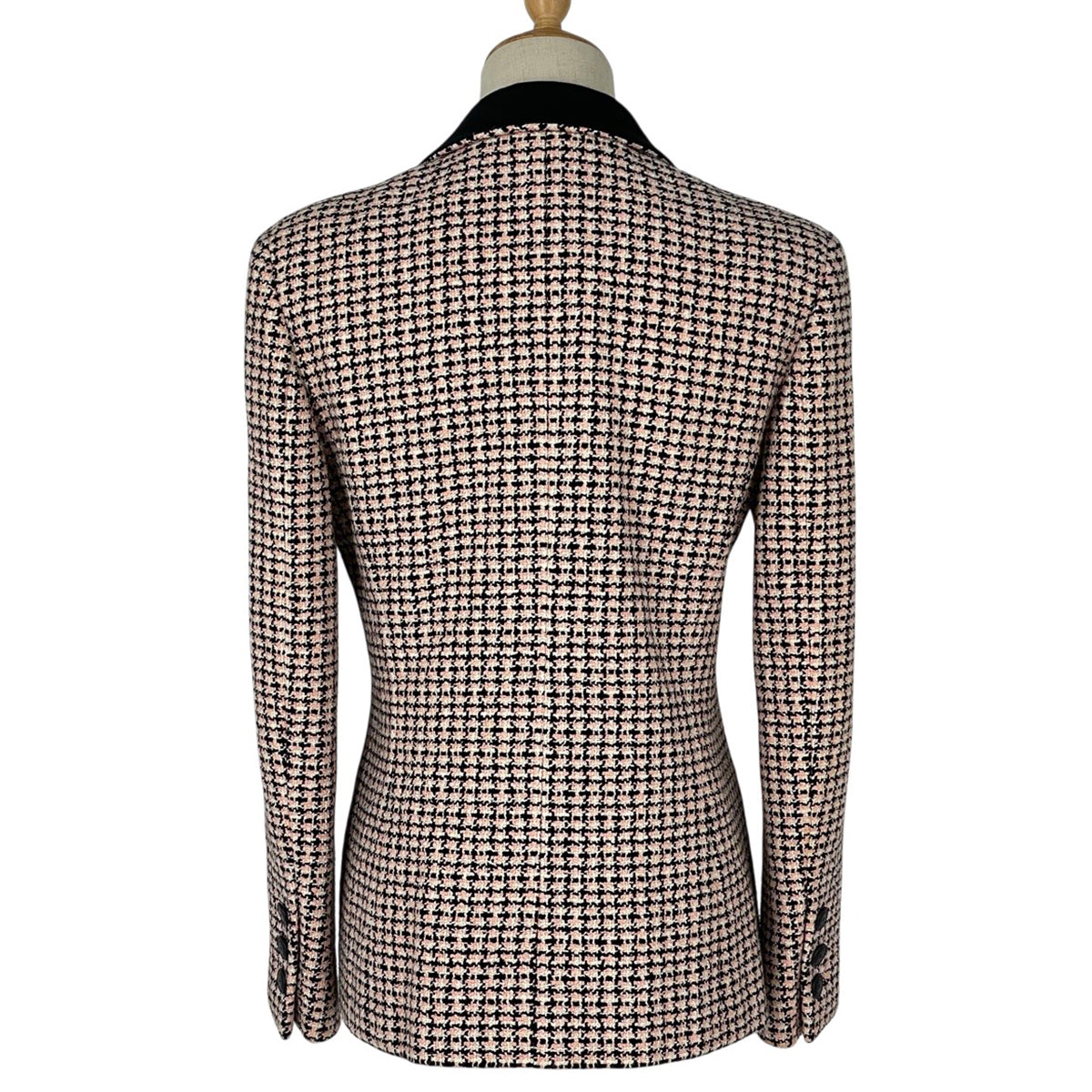 シャネル ココマークボタン テーラードジャケット 02P ツイード