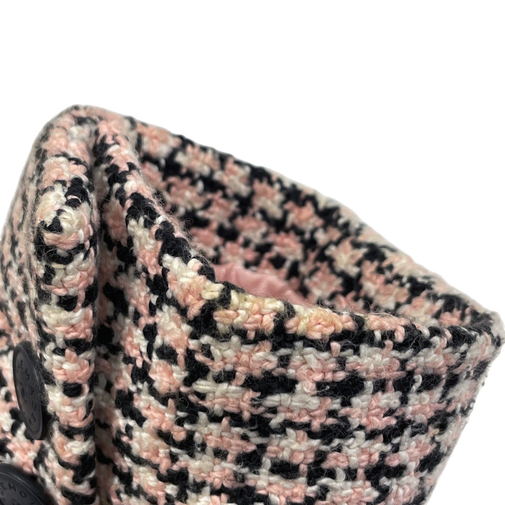 シャネル ココマークボタン テーラードジャケット 02P ツイード