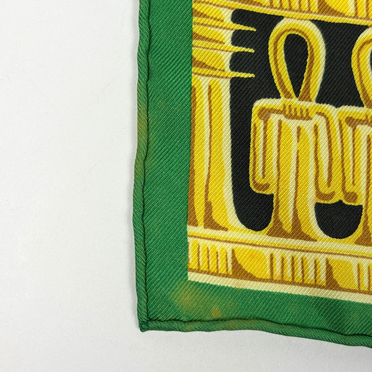 エルメス カレ90 TUTANKHAMUN スカーフ シルク レディース ブランド